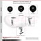 Service Caster 6 Inch Glass Filled Nylon Caster Set with Ball Bearings 2 Brakes 2 Rigid SCC SCC-20S620-GFNB-TLB-2-R-2 - alternate 3